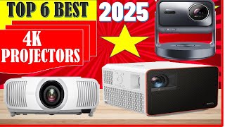 Best 4K Projectors On The Market (2025) Top 6: Best 4K Projectors [Buying Guide]