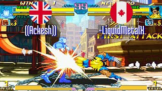 Ft5 mvsc ackesh gb Vs liquidmetalx ca marvel Vs Capcom Fightcade May 4