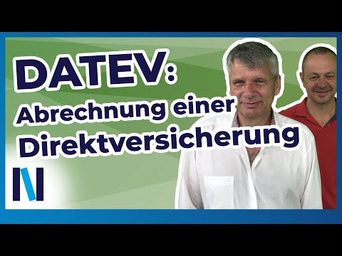 DATEV: So einfach rechnest Du eine Direktversicherung (Betriebliche Altersvorsorge) ab!