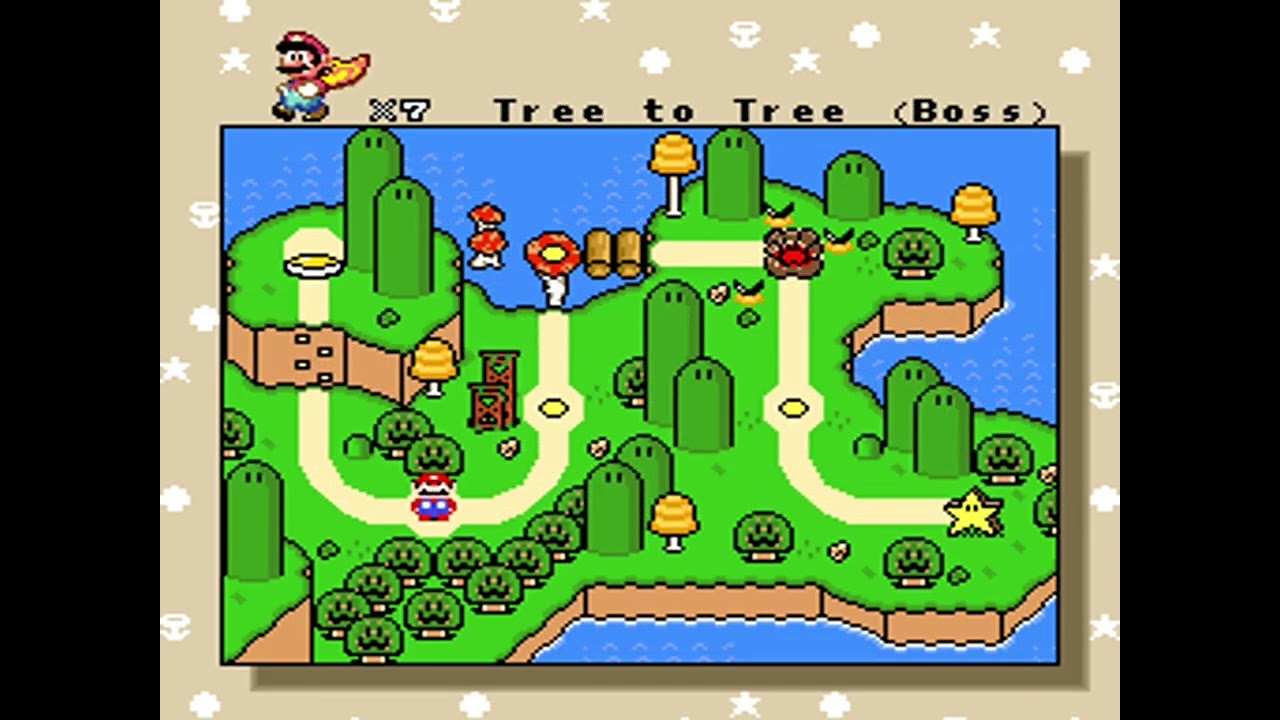 Hack~ Super Mario World: 2 Player Co-Op Quest! (SNES