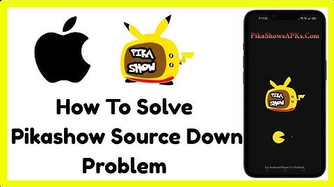 How to solve pikashow source down problem || Pikashow app source down problem