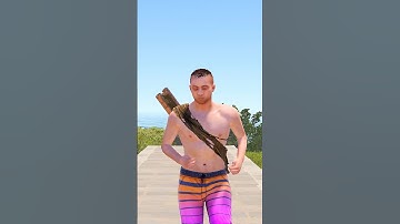 How to use the DOUBLE BARREL #rust #playrust #rustgame