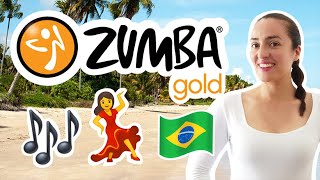 SAUDADE NA TERRA Menos é Mais ZUMBA GOLD Samba Dance Choreography 🇧🇷💃🎶