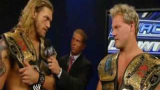 Edge & Jericho Backstage
