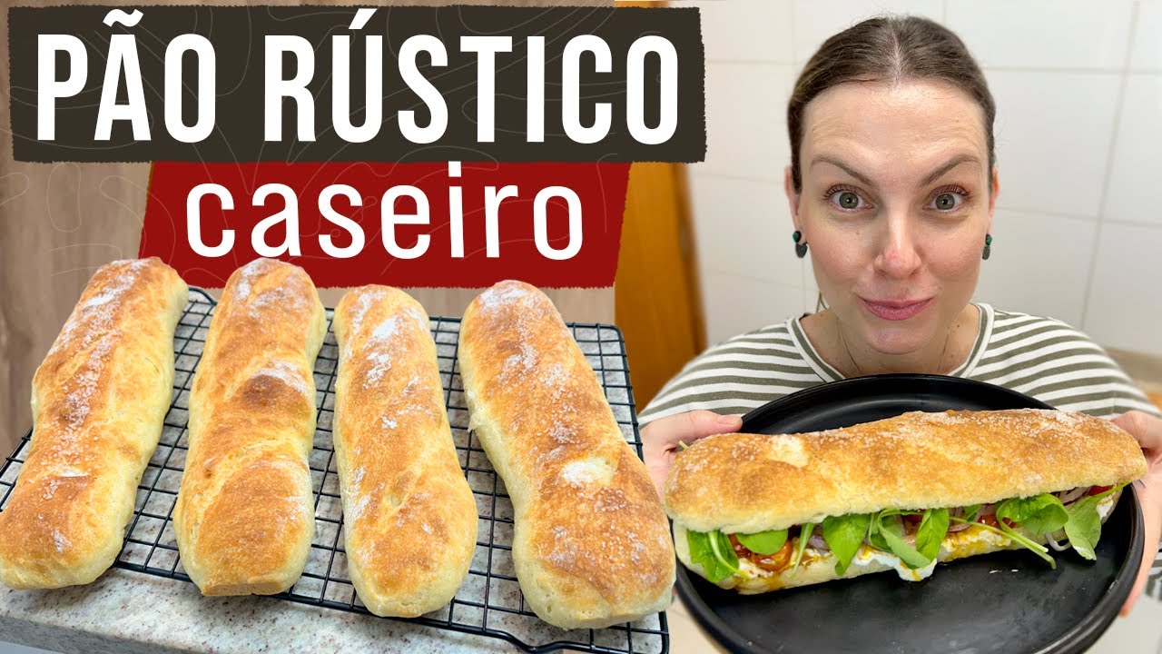SEM SOVAR - PÃO DE DOBRAS - PÃO RÚSTICO CASEIRO | FÁCIL DE FAZER