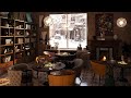 Winter Coffee Shop Ambience - Smooth Jazz Music for Winter/Cold Season ❄️ (3-Hour Playlist)