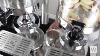 Choice 2 Bowl Stainless Steel Beverage Dispenser