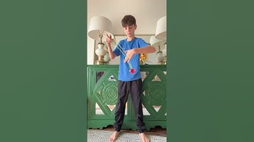 Yo-yo tricks perfectly synced to “cradles”