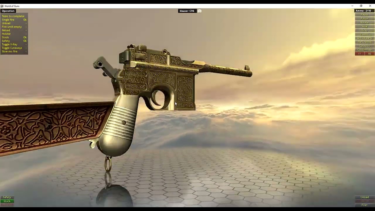 Автоматический Пистолет Маузера - Модель 712 (почти)