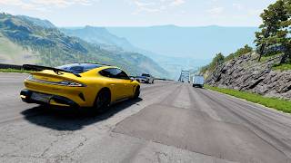 Full Throttle Insane Long Downhill Mayhem! / BeamNG.drive #8 screenshot 4