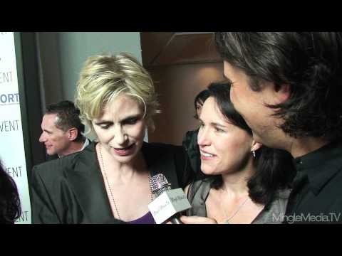 Jane Lynch at the PFLAG LA Event 2010