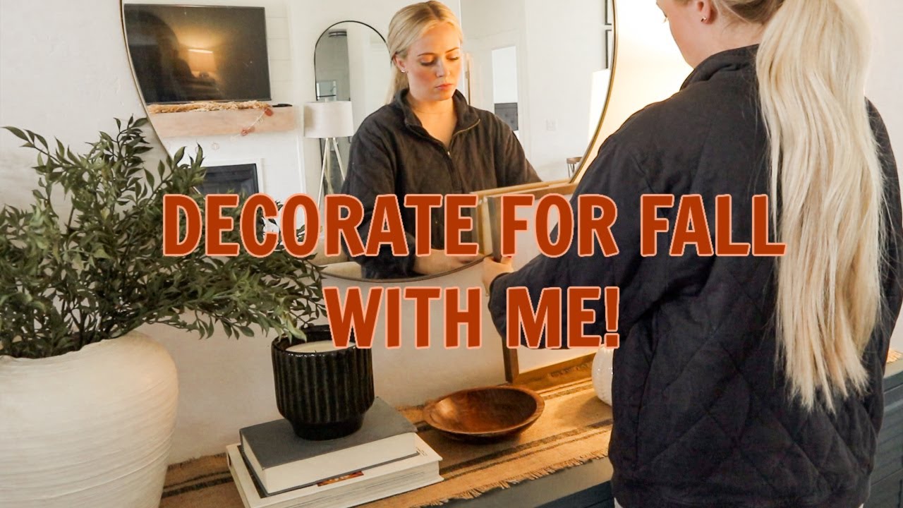FALL DECORATE WITH ME 2022 | Fall home decor ideas - YouTube