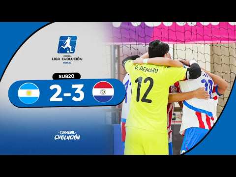 ARGENTINA vs. PARAGUAY | HIGHLIGHTS | CONMEBOL LIGA EVOLUCIÓN FUTSAL - SOUTH ZONE | U20
