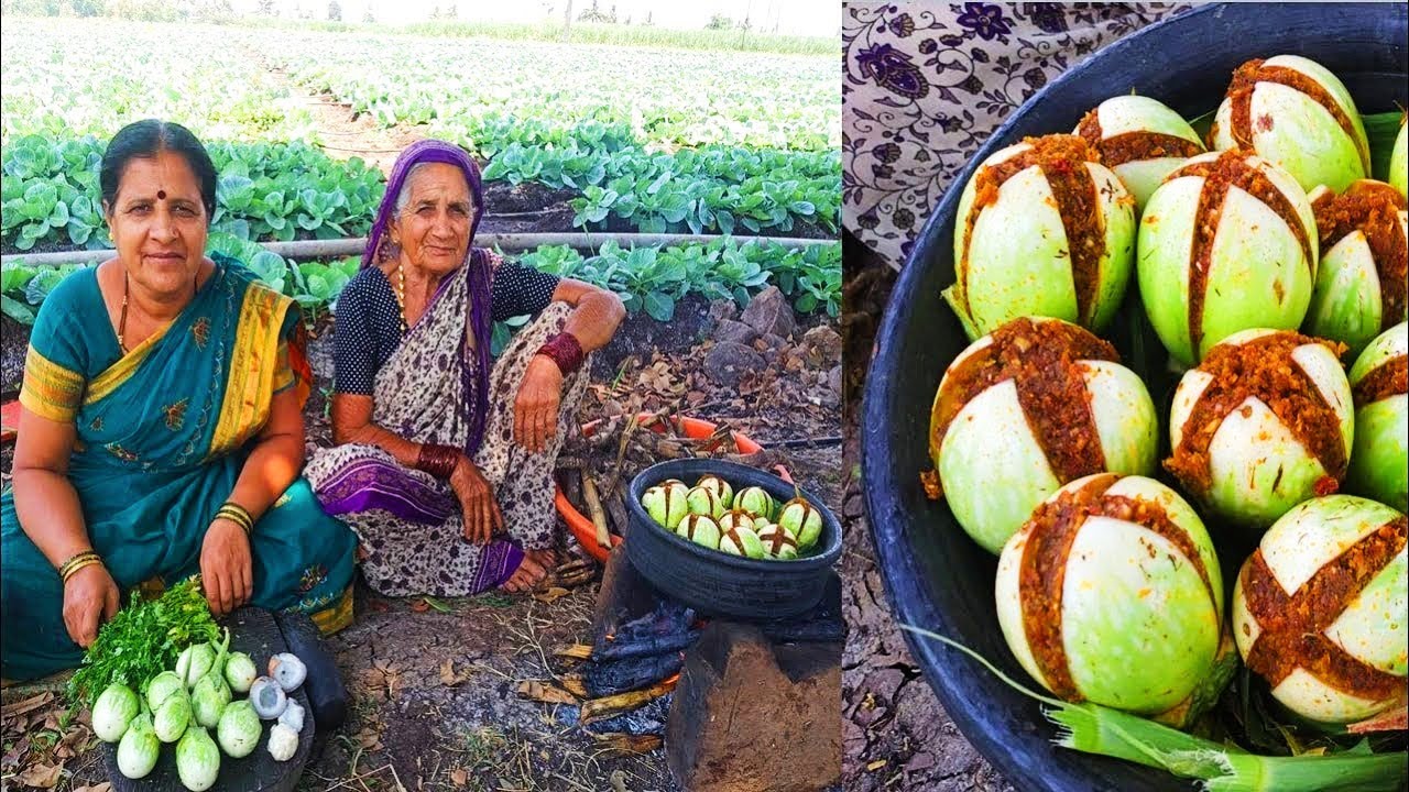 खाल्यानंतर चव विसरणार नाही अशी गावरान पद्धतीची चमचमीत उकड भरली वांगी | Stuffed Baingan Masala