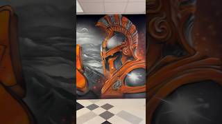 Spray Paint School #titan #school #art #asmr #xyzbca