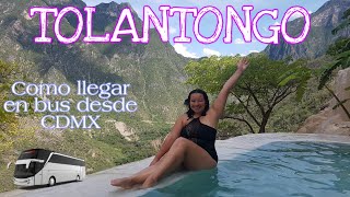 COMO LLEGAR A TOLANTONGO EN  AUTOBUS DESDE CDMX  GUIA COMPLETA🗺🚍 // tolantongo 2021