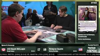 Pro Tour Battle for Zendikar Round 12 (Standard): Shaun McLaren vs. Patrick Chapin