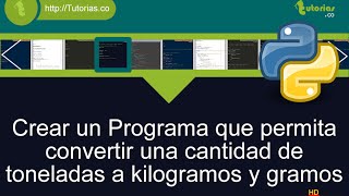 operadores – python(conversión de unidades)