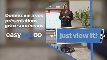 Écran interactif multifonctions EasyHub - Fonctionnalité écran 4K