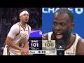 Draymond couldn't believe Kings tanking by intentionally fouling Seth Curry while winning 😂