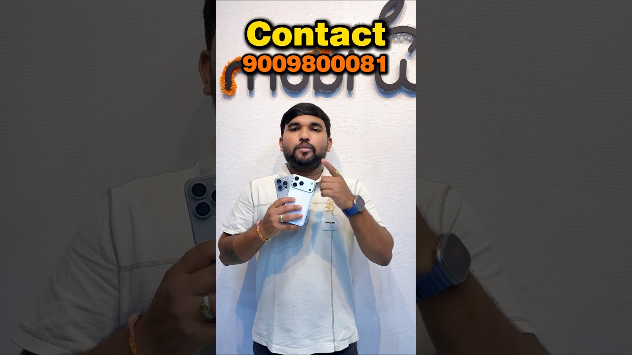 Two Beasts. One Choice. 📱🔥15 Pro Max | 17 Pro Serious buyers DM 💬📍 Available Mobi World SuratDM now🔥