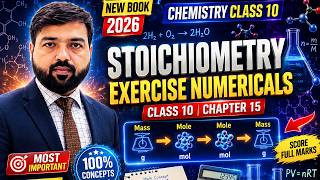 Chemistry Class 10 Chapter 15 Stoichiometry Exercise Numerical Problems | PECTAA New Book 2026