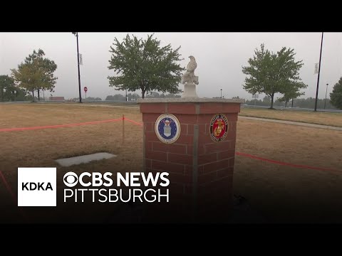 South Fayette High School student builds military monument