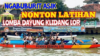 KLIDANG LOR ROWING COMPETITION TRAINING