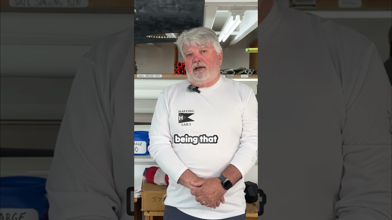 ⁣Cruising vs. racing sails: what's the difference?  #sailing #sailboat