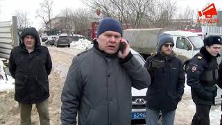 Сергей Митрохин останавливает незаконные работы по строительству ТПУ «Щукино» в Москве