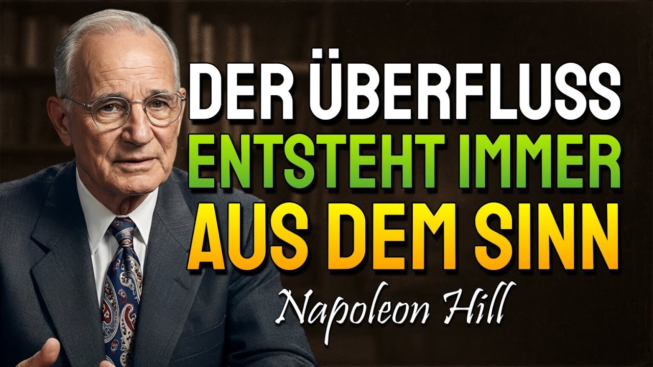 Die Fülle Entsteht Wenn Du Dich Mit Deinem Zweck In Einklang Bringst (Napoleon Hill)