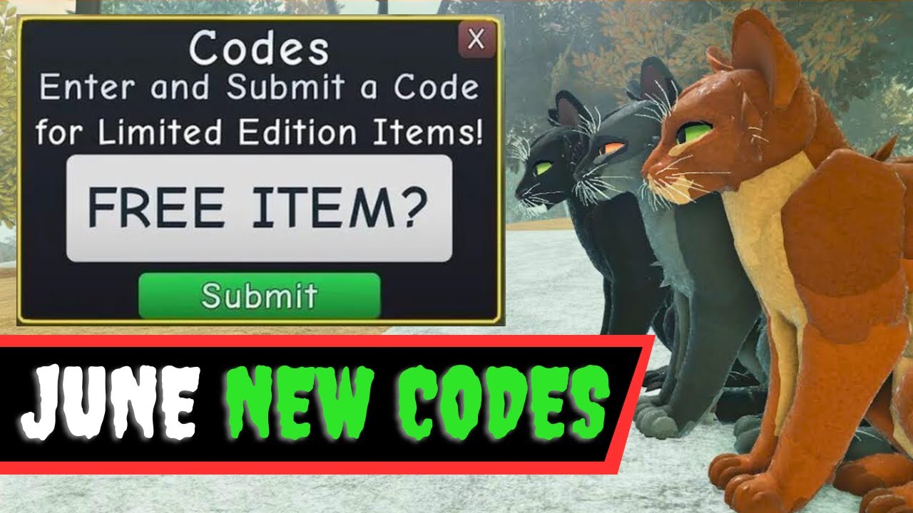 4 New *Warrior cat codes 2023 Warrior Cats Codes Roblox Codes For