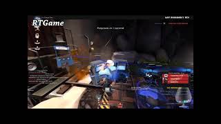 Never laugh at a TF2 train in banana bay.