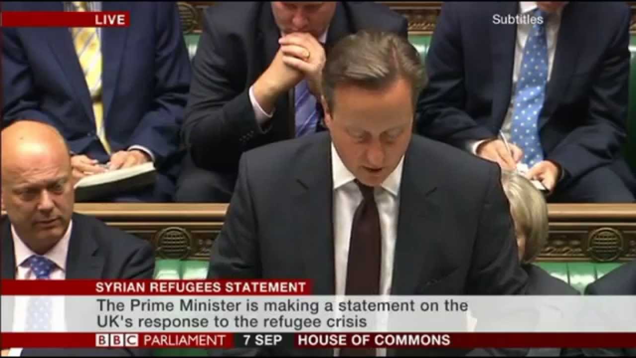 David Cameron statement on the refugee crisis and opposition response