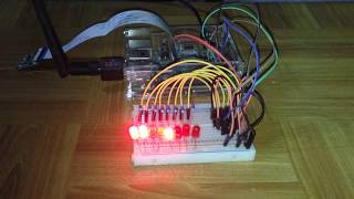 USING SHIFT REGISTER 74HC595 WITH RASPBERRY PI
