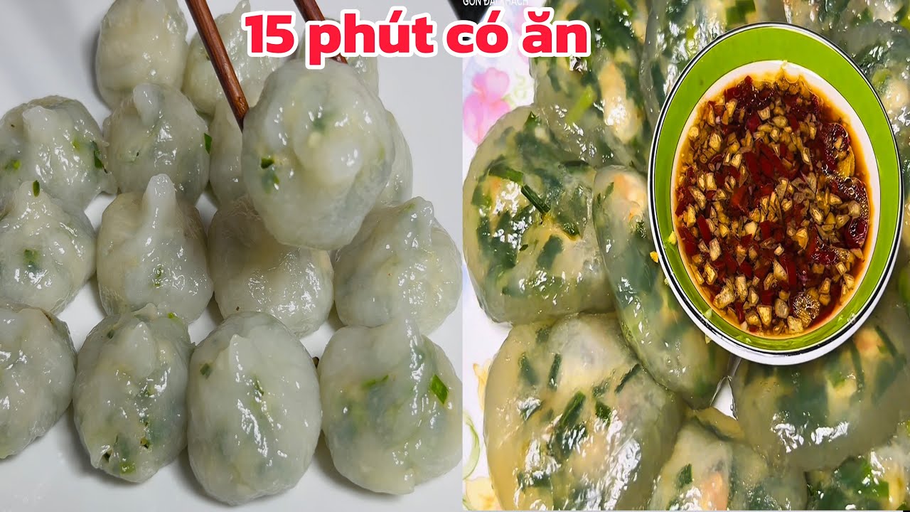 Bỏ túi 2 công thức bánh hẹ siêu ngon làm siêu nhanh 
