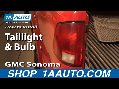 How to Replace Tail Light 94-04 GMC Sonoma