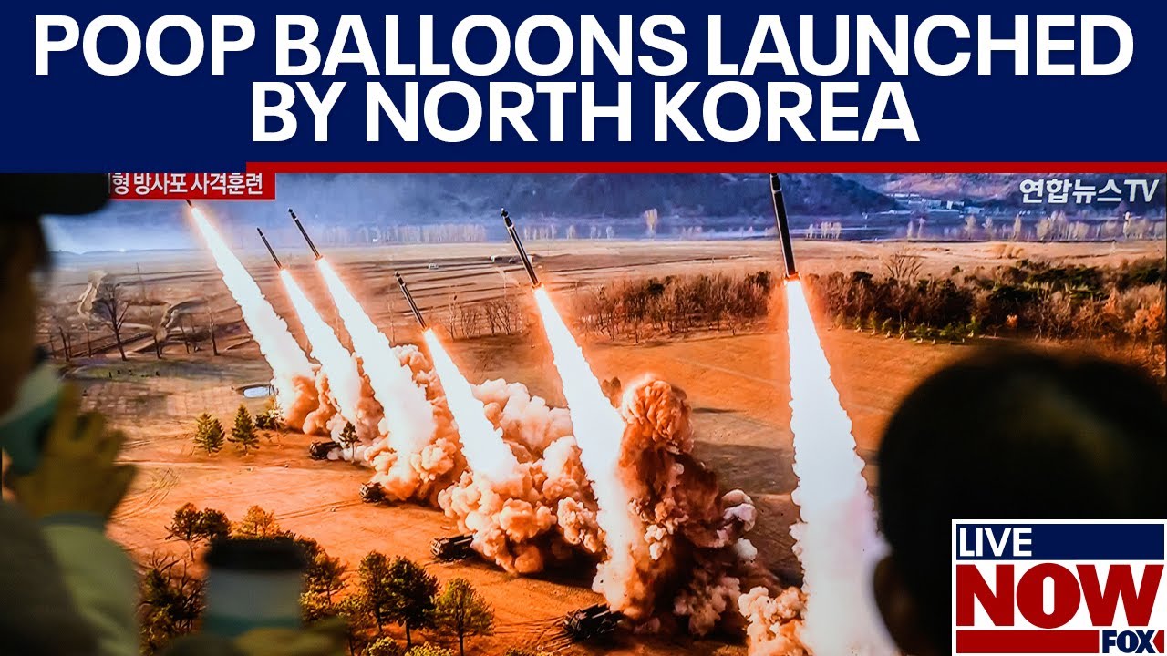 Poop balloons launched by North Korea at South Korea as ‘gift