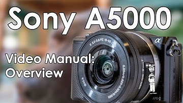 Sony A5000 Video Manual 1: Interface | Mirrorless Interchangeable-lens Camera Buttons & Features