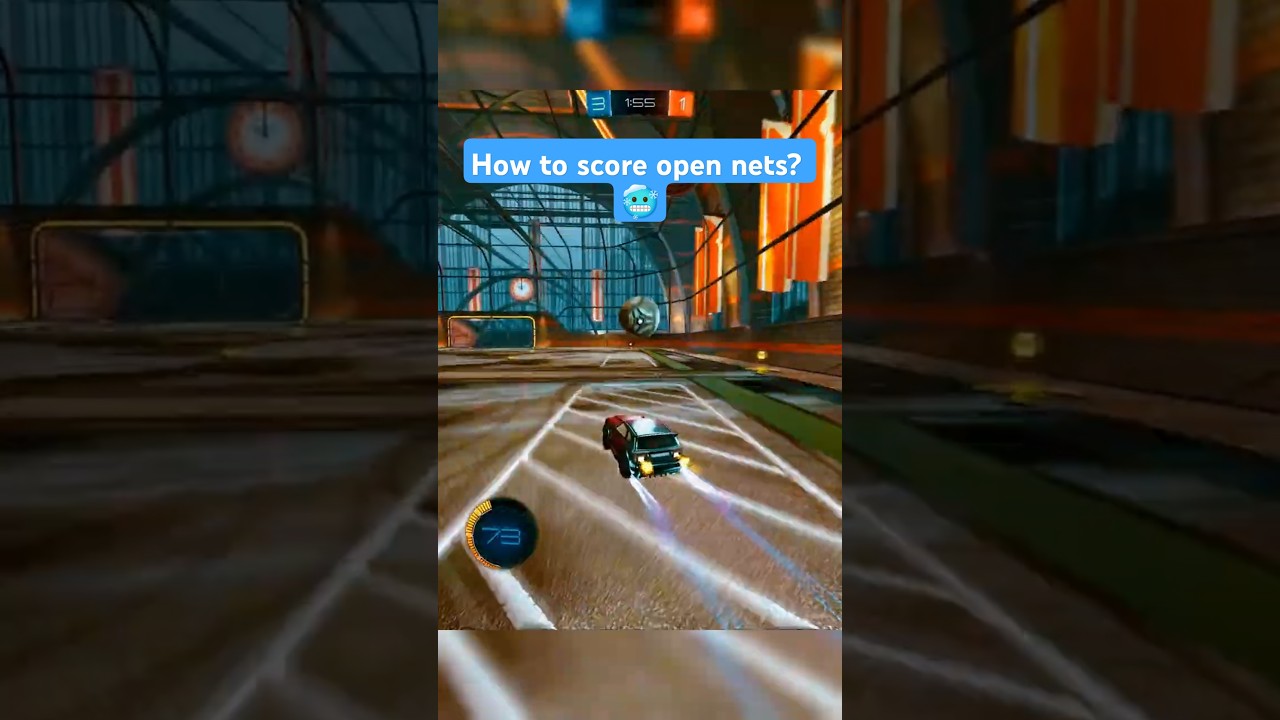 How to score open nets!🥶