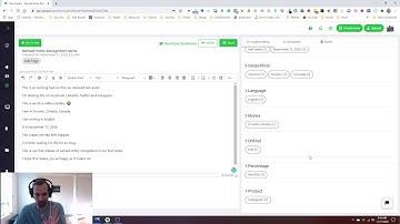Named Entity Recognition Text Demo