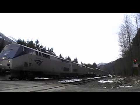 Stevens Pass with the Leavenworth Snow Train on De...