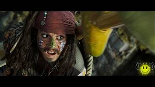 Captain Jack Sparrow as Canibbal King - POC 2 funny scene Resimi