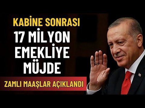 Emeklilerin Alacağı Yeni Maaşlar Kuruşu Kuruşuna Belli Oldu! İşte Zamlı Emekli Maaşı Tablosu