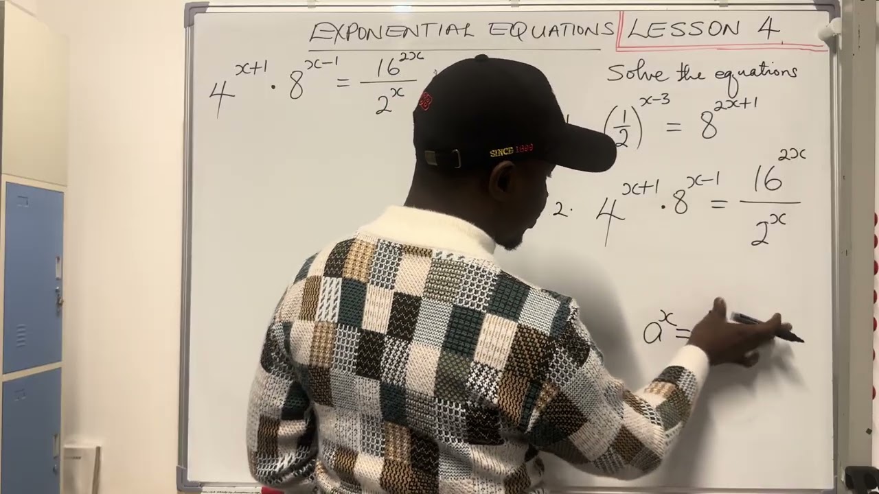 Exponential Equations : Lesson 4 