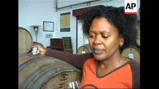 Black women begin making wine near Cape Town