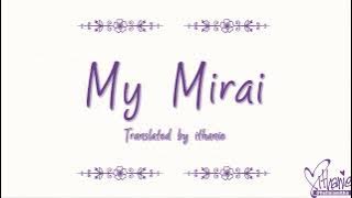 Uura Saeka - My Mirai (Kekkaishi Ending 3) (Lirik Terjemahan Indonesia)