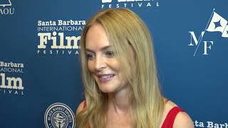 SBIFF 2024 - Heather Graham Closing Night Film "Chosen Family" Red Carpet Interview