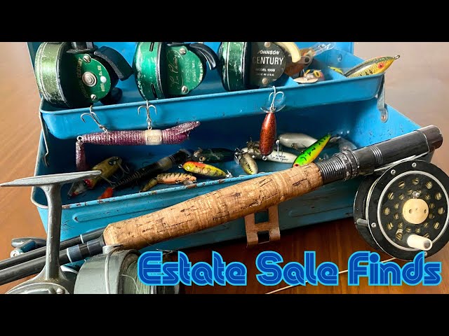 Vintage Estate Sale Fishing Finds - What I Look For! 