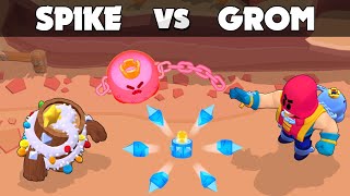 SPIKE vs GROM | 1vs1 | Brawl Stars